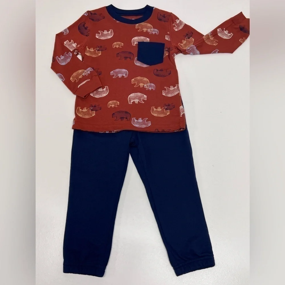 CARTER'S- Baby & Toddler - Boys 2 Piece Long Sleeve & Jogger Pant Outfit Set 3T
